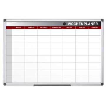 Bi-Office Planungstafel "Wochenplaner", 900 x 600 mm