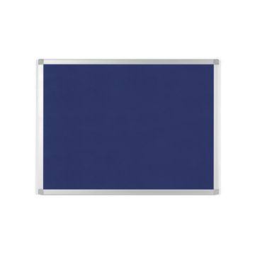 Bi-Office Tableau en feutre AYDA, 900 x 600 mm, bleu