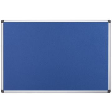 Bi-Office Tableau en feutre "Maya", 900 x 600 mm, bleu