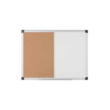 Bi-Office Tableau mixte, tableau blanc / liège, 1.200x900 mm