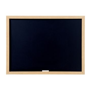 Bi-Office Tableau noir Optimum, 600 x 450 ml, chêne