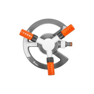 Bradas Arroseur à 3 branches WHITE LINE, gris/blanc/orange