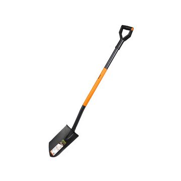 Bradas Bêche pointue, longueur : 1.250 mm, noir/orange