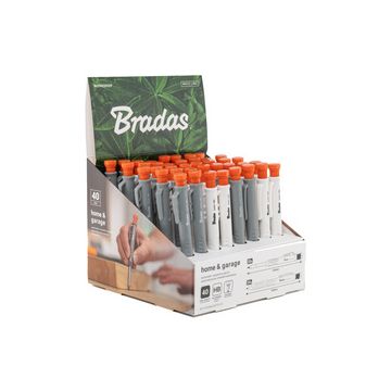 Bradas Bohrlochmarker, Strichbreite: 1,0 mm, 40er Display x40