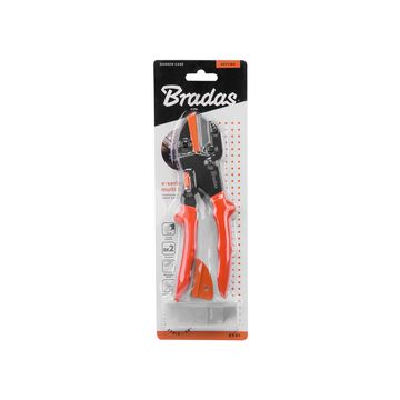 Bradas Ciseaux de jardin multifonction V-SERIES, orange