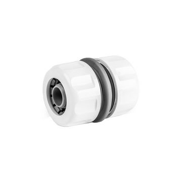 Bradas Connecteur de tuyau WHITE LINE, 3/4", blanc