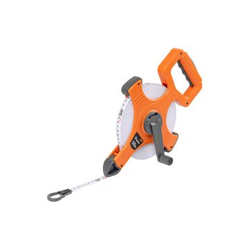 Bradas Décamètre fibre de verre avec manivelle, 50 m