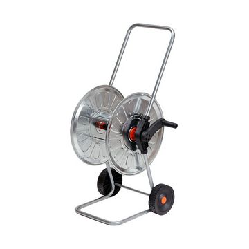 Bradas Dévidoir de tuyau sur roues ZINCATO, 1/2", pour 60 m