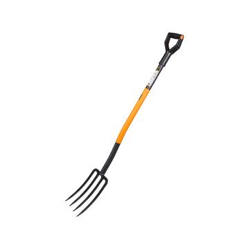 Bradas Fourche à bêcher, longueur 1.250 mm, 4 dents, noir/