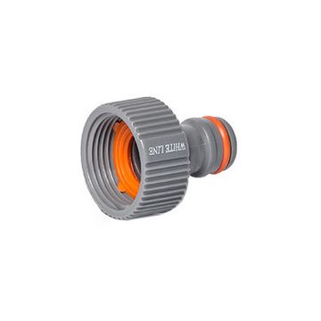 Bradas Nez de robinet WHITE LINE, filetage 3/4", gris