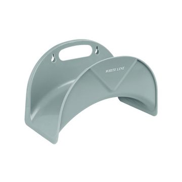 Bradas Porte-tuyau d'arrosage mural WHIT LINE, en PVC
