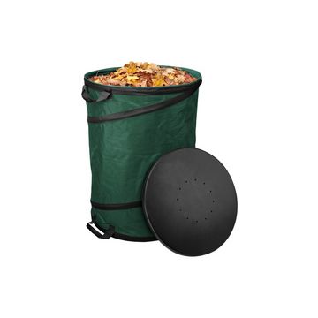 Bradas Sac à végétaux POP UP HARD, 175 litres, vert foncé