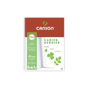 CANSON Cahier Herbier, 240 x 320 mm, 48 pages