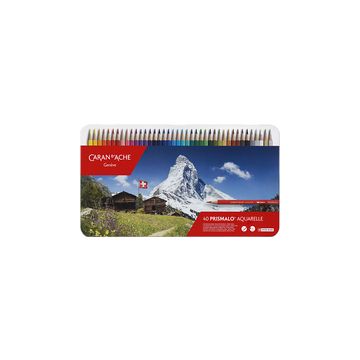 CARAN D'ACHE Crayon de couleur PRISMALO Aquarelle, 40 pièces CARAN D'ACHE Crayon de couleur PRISMALO Aquarelle, 40 pièces