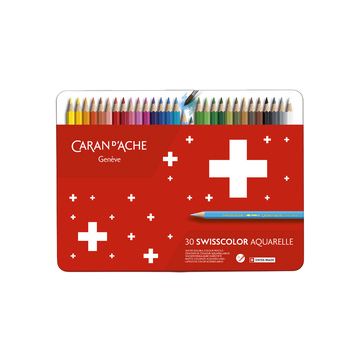 CARAN D'ACHE Crayons de couleur SWISSCOLOR Aquarelle CARAN D'ACHE Crayons de couleur SWISSCOLOR Aquarelle