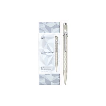 CARAN D'ACHE Stylo à bille 849 ALPINE FROST, blanc