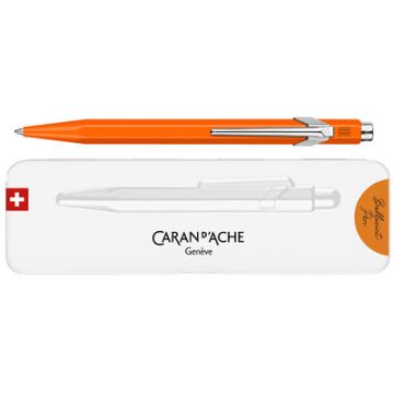 CARAN D'ACHE Stylo à bille 849 Fluo Line, orange