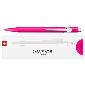 CARAN D'ACHE Stylo à bille 849 Fluo Line, rose