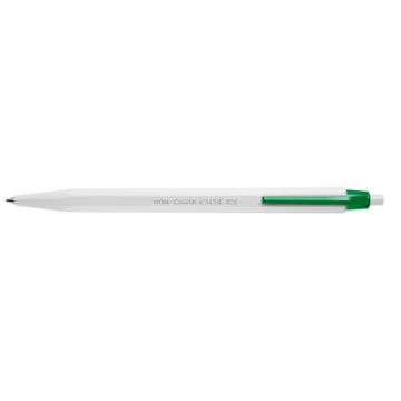 CARAN D'ACHE Stylo à bille rétractable Eco Collection, vert x10