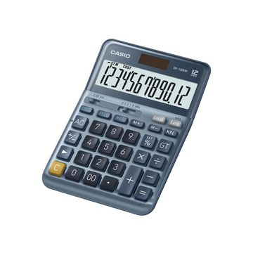 CASIO Calculatrice de bureau DF-120EM, 12 chiffres, argent