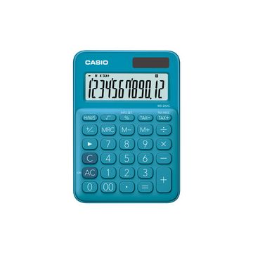CASIO Calculatrice de bureau MS-20UC-BU, bleu