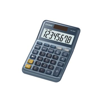 CASIO Calculatrice de bureau MS-88EM, 8 chiffres, argent