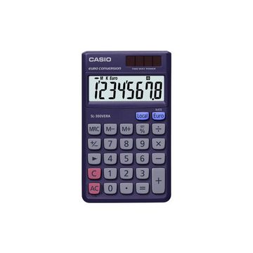 CASIO Calculatrice de poche SL-300 VERA, solaire / à pile