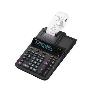 CASIO Calculatrice imprimante DR-200R-BK, noir