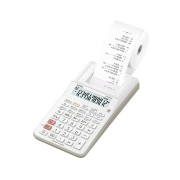 CASIO Calculatrice imprimante modèle HR-8 RCE-WE, blanc