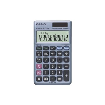 CASIO calculatrice SL-320 TER Plus, alimentation solaire/
