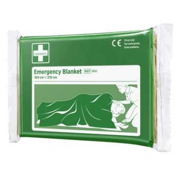 CEDERROTH Couverture de survie, 1600 x 2100 mm, argent/or,