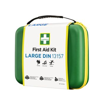 CEDERROTH Kit de premiers secours DIN 13157, mallette