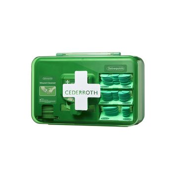 CEDERROTH Kit de premiers secours Wound Care Dispenser Blue