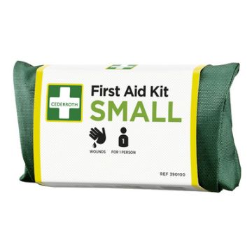 CEDERROTH Kit de premiers secours, dans un étui en nylon