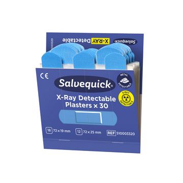 CEDERROTH Pansement Salvequick X-Ray Detectable, recharge