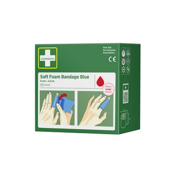 CEDERROTH Pansement "Soft Foam Bandage", bleu