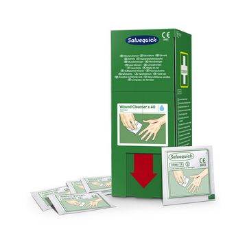 CEDERROTH Salvequick Lingettes nettoyantes, pack de 40