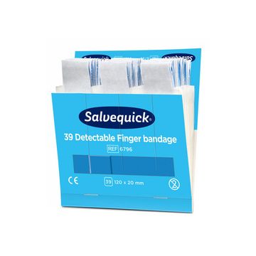 CEDERROTH Salvequick Pansement pour doigt, détectable