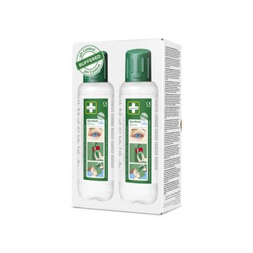 CEDERROTH Solution de rinçage oculaire, lot de 2 x 500 ml
