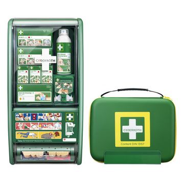 CEDERROTH Station de premiers secours Norme 13157, équipée