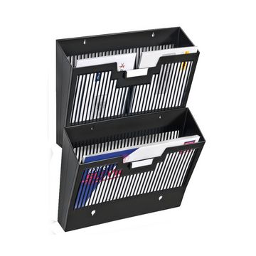 CEP Corbeille murale First, A4, 1 compartiment, noir