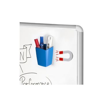 CEP Pot à crayons GLOSS, magnétique, bleu océan