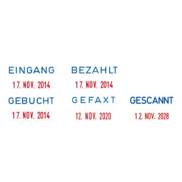 COLOP Datumstempel Mini Dater S160 L3 "GEBUCHT"