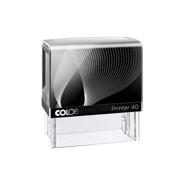 COLOP Tampon automatique à texte Printer 40, 6 lignes,