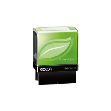 COLOP Tampon pour texte Printer 10 Green Line, 3 lignes