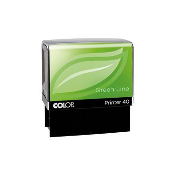 COLOP Tampon pour texte Printer 40 Green Line, 6 lignes