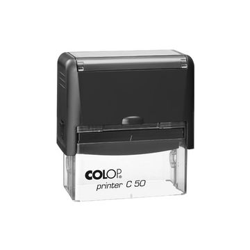 COLOP Tampon pour texte Printer C50, 7 lignes, noir