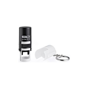 COLOP Tampon pour texte Printer R12, rond, noir