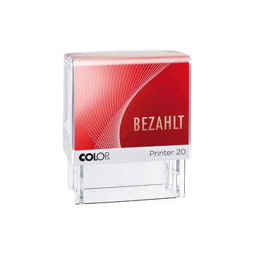 COLOP Textstempel Printer 20 L "GESCANNT", mit Textplatte