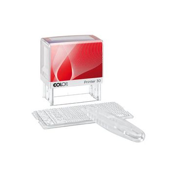 COLOP Textstempelautomat "DIY Sets" Printer 30/1 Set, weiß